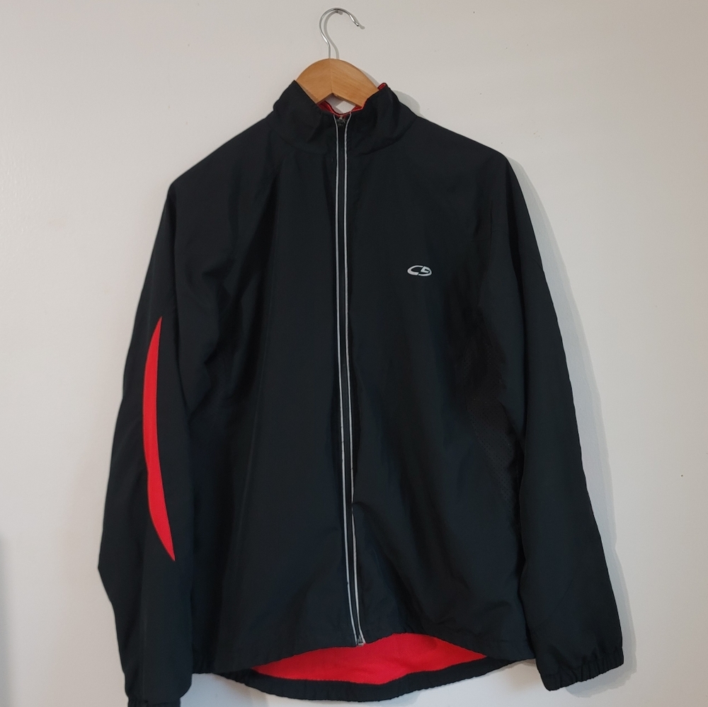 🔴Champion-Men's Sports jacket size MD, black and red⚫️